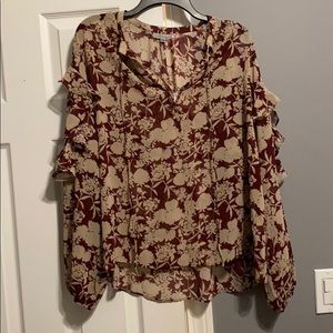 Floral Blouse From Vici